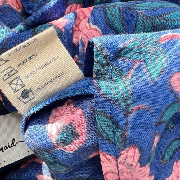 The Fox and The Mermaid Venice Aarya Tent Maxi Dress Floral Sleeveless Tiered M - Picture 14 of 15